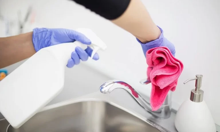 Hard water stains are best removed using acidic cleansers